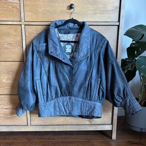 Vintage Vision Leather Fashion by Sat / Zurich Switzerland Jacket